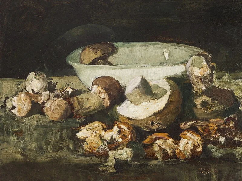 1865-Anton Muller - Wischin - Funghi porcini